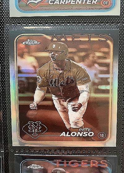 2024 Topps Chrome #269 Pete Alonso — front