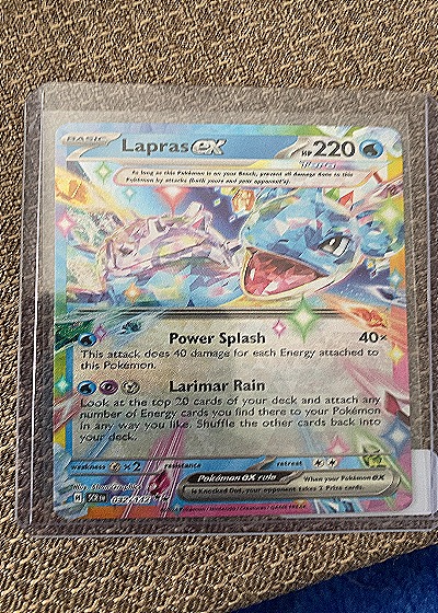 2024 Pokemon #032/142 Lapras — front