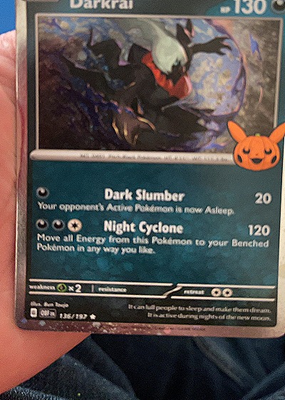 2024 Pokémon #136/197 Darkrai — front