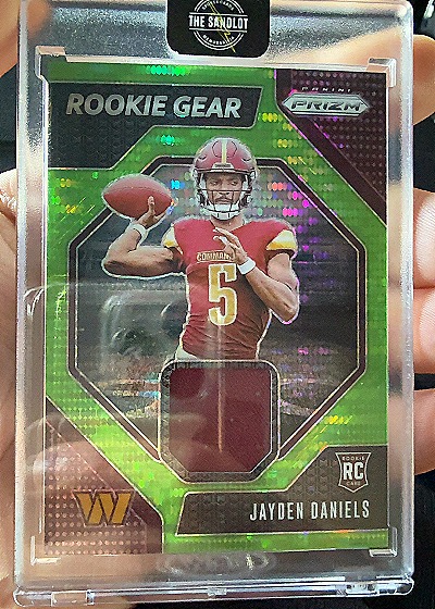 2024 Panini Prizm #RG-JDS Jayden Daniels — front