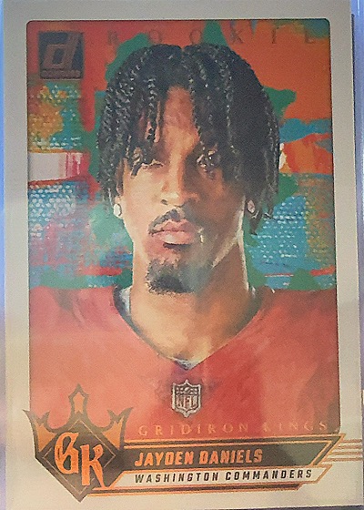 2024 Panini Donruss #1 Jayden Daniels — front