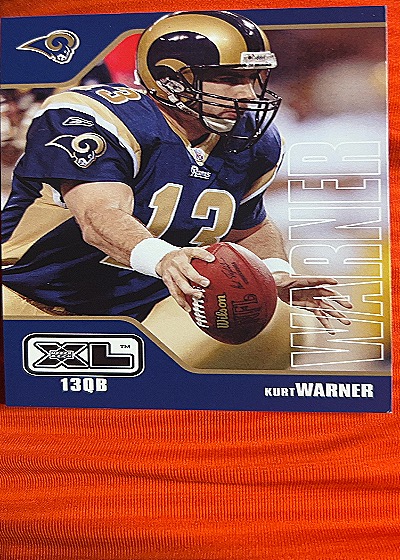 2002 Upper Deck XL #130B Kurt Warner — front