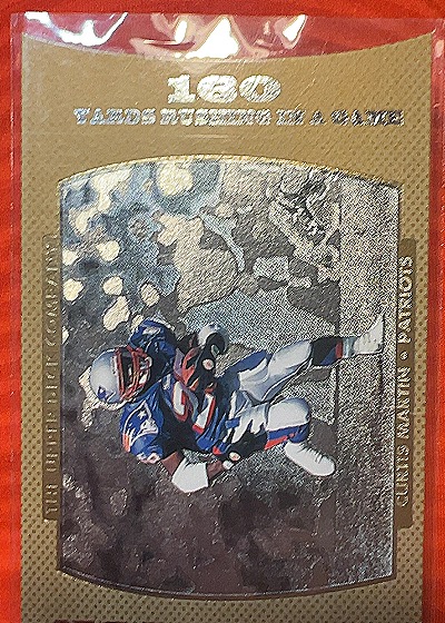 1996 Upper Deck #PR8 Curtis Martin — front