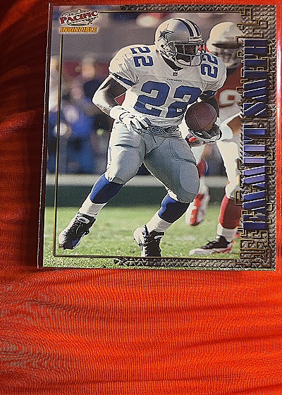 1997 Pacific #22 Emmitt Smith — front