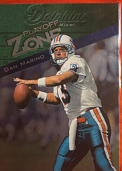 1997 Playoff #70 Dan Marino — front