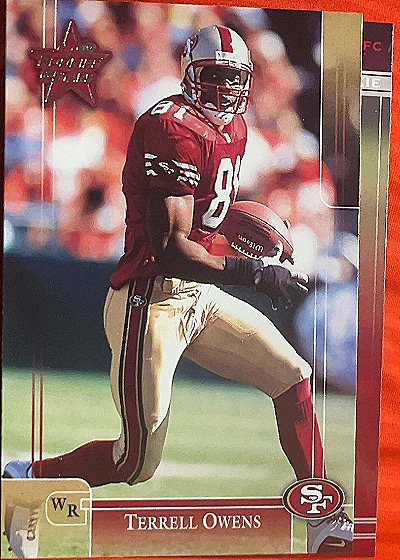 2002 Leaf Rookies & Stars #83 Terrell Owens — front