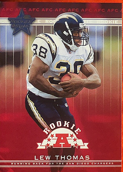 2002 Leaf Rookies and Stars #103 Lew Thomas — front