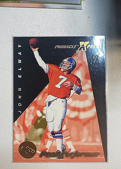 1997 Pinnacle X-Press #145 John Elway — front