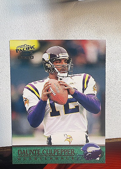 2000 Pacific #205 Daunte Culpepper — front