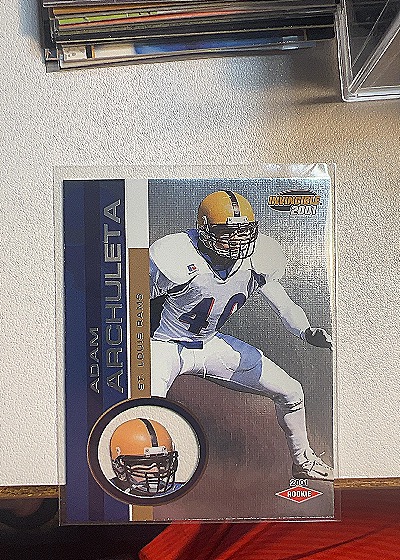 2001 Topps #N/A Adam Archuleta — front