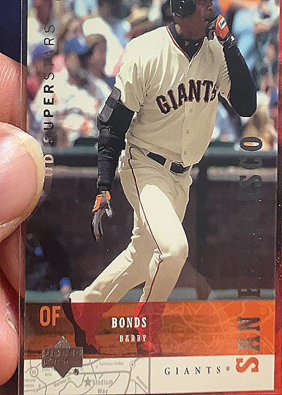 2003 Upper Deck #210 Barry Bonds — front