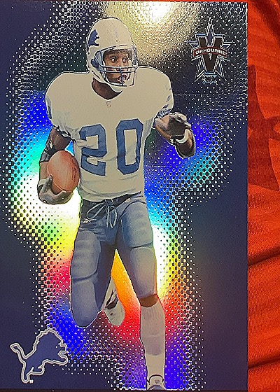 2000 Pacific Vanguard #N/A Barry Sanders — front