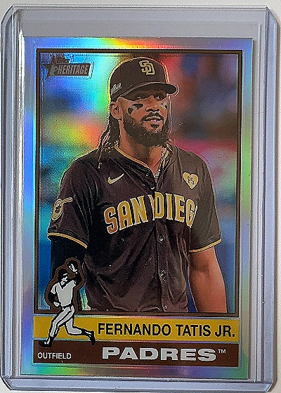 2025 Topps Heritage #118 Fernando Tatis Jr. — front