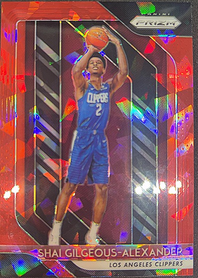 2018 Panini Prizm #184 Shai Gilgeous-Alexander — front