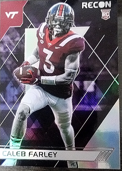 2021 Panini Chronicles #128 Caleb Farley — front