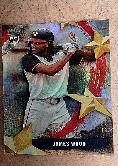 2025 Topps #SMLB-18 James Wood — front