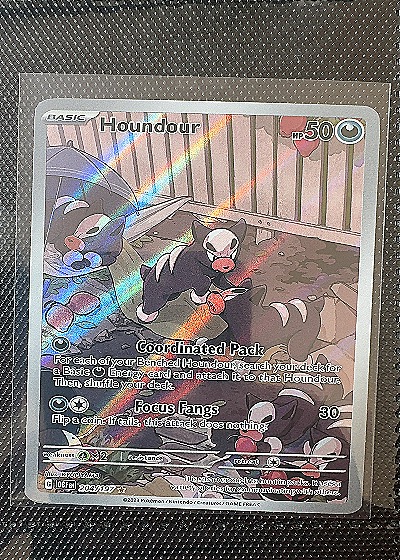2023 Pokémon #204/197 Houndour — front
