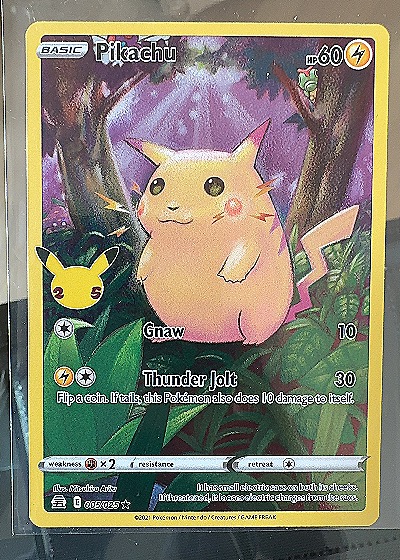 2021 Pokemon #005/025 Pikachu — front