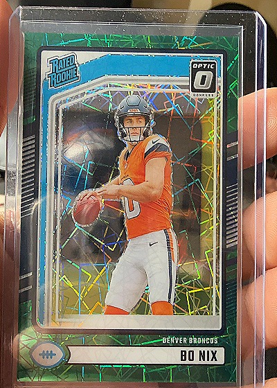 2024 Panini Donruss Optic #369 Bo Nix — front