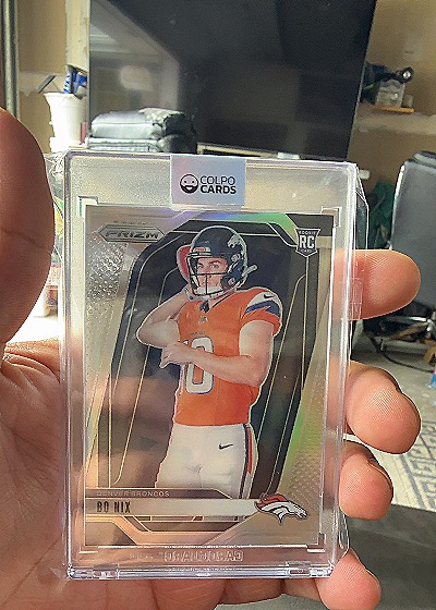 2024 Panini Prizm #5 Bo Nix — front