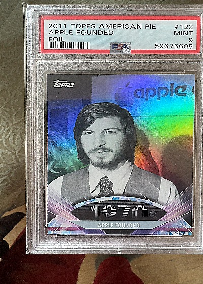 2011 Topps #122 Steve Jobs — front