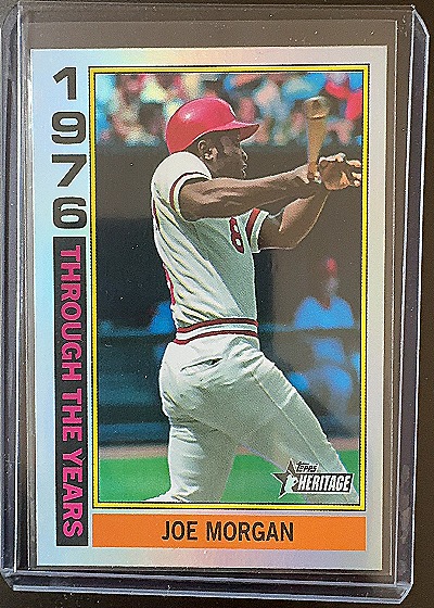 2025 Topps Heritage #TTY-1 Joe Morgan — front