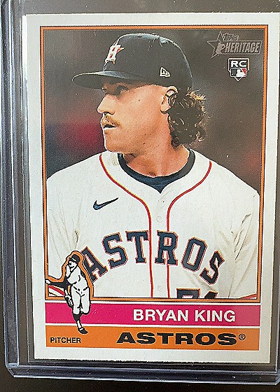 2025 Topps Heritage #208 Bryan King — front