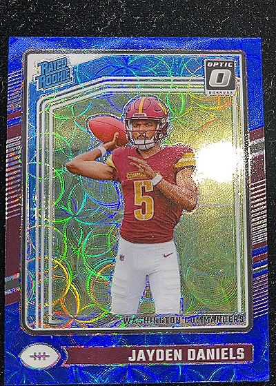2024 Donruss Optic #248 Jayden Daniels — front