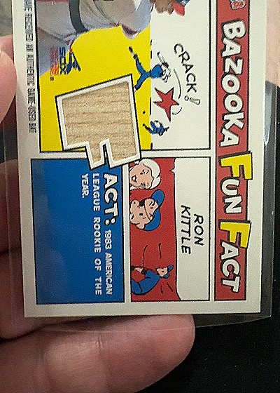 2005 Topps Bazooka #FF-RK Ron Kittle — front