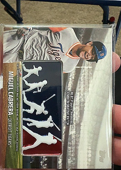 2018 Topps #PWP-MC Miguel Cabrera — front
