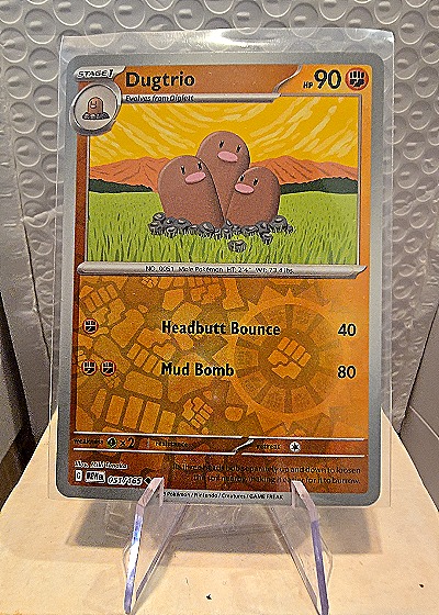 2023 Scarlet & Violet #051/165 Dugtrio — front