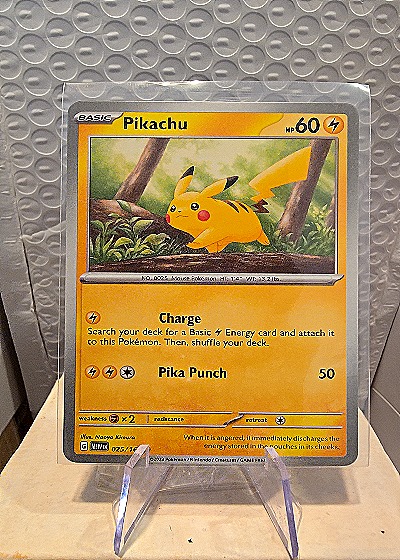 2023 Scarlet & Violet #025/165 Pikachu — front