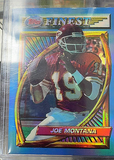 1994 Topps Finest #N/A Joe Montana — front