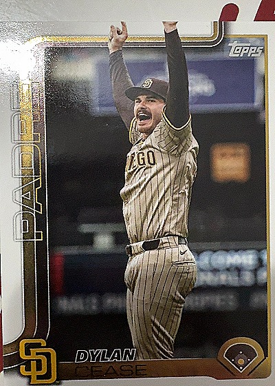 2025 Topps #58 Dylan Cease — front