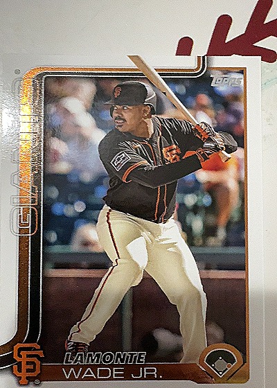 2025 Topps #219 LaMonte Wade Jr. — front