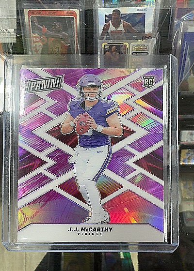 2024 Panini #RC J.J. McCarthy — front