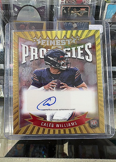 2024 Topps Finest #P-CW Caleb Williams — front