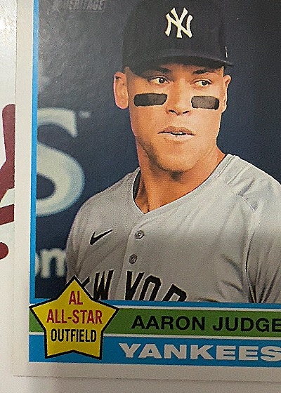 2025 Topps Heritage #380 Aaron Judge — front