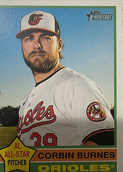 2025 Topps Heritage #140 Corbin Burnes — front