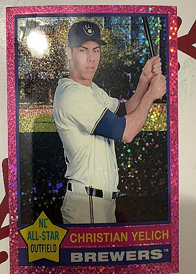 2025 Topps Heritage #10 Christian Yelich — front