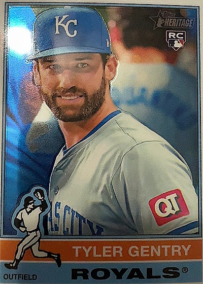 2025 Topps Heritage #109 Tyler Gentry — front