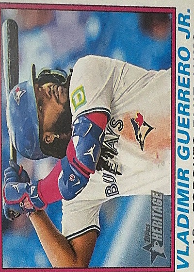 2023 Topps Heritage #N/A Vladimir Guerrero Jr. — front