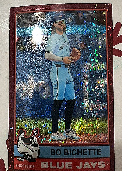 2025 Topps Heritage #443 Bo Bichette — front