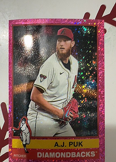 2025 Topps Heritage #490 A.J. Puk — front