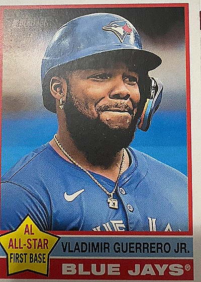 2025 Topps Heritage #165 Vladimir Guerrero Jr. — front