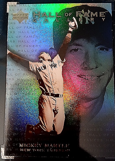 2001 Upper Deck #G7 Mickey Mantle — front