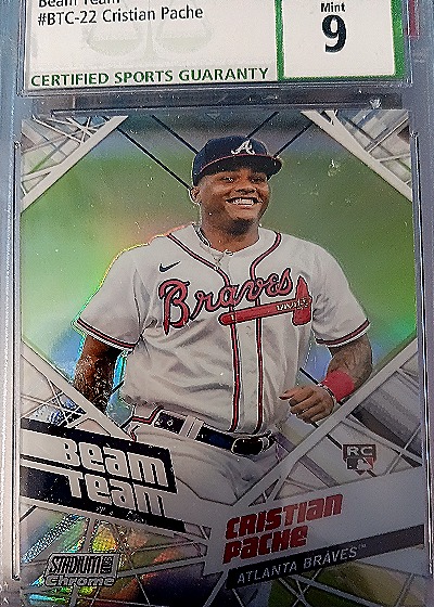 2021 Topps Stadium Club Chrome #BTC-22 Cristian Pache — front