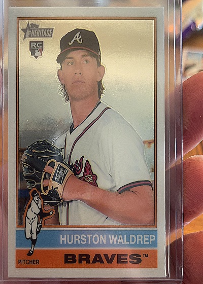 2025 Topps Heritage #86 Hurston Waldrep — front