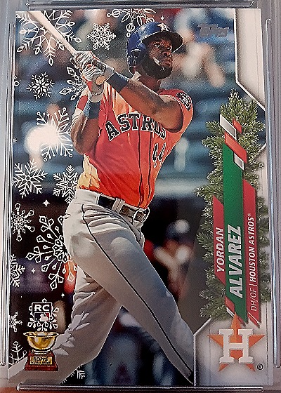 2020 Topps #HW105 Yordan Alvarez — front