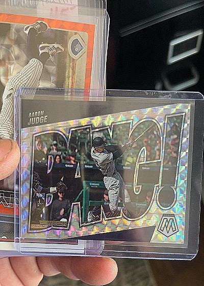2022 Panini Mosaic #BG-3 Aaron Judge — front